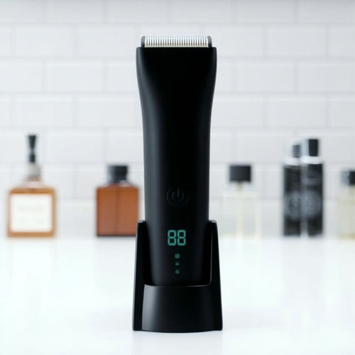 Kosa One sur son socle, salle de bain