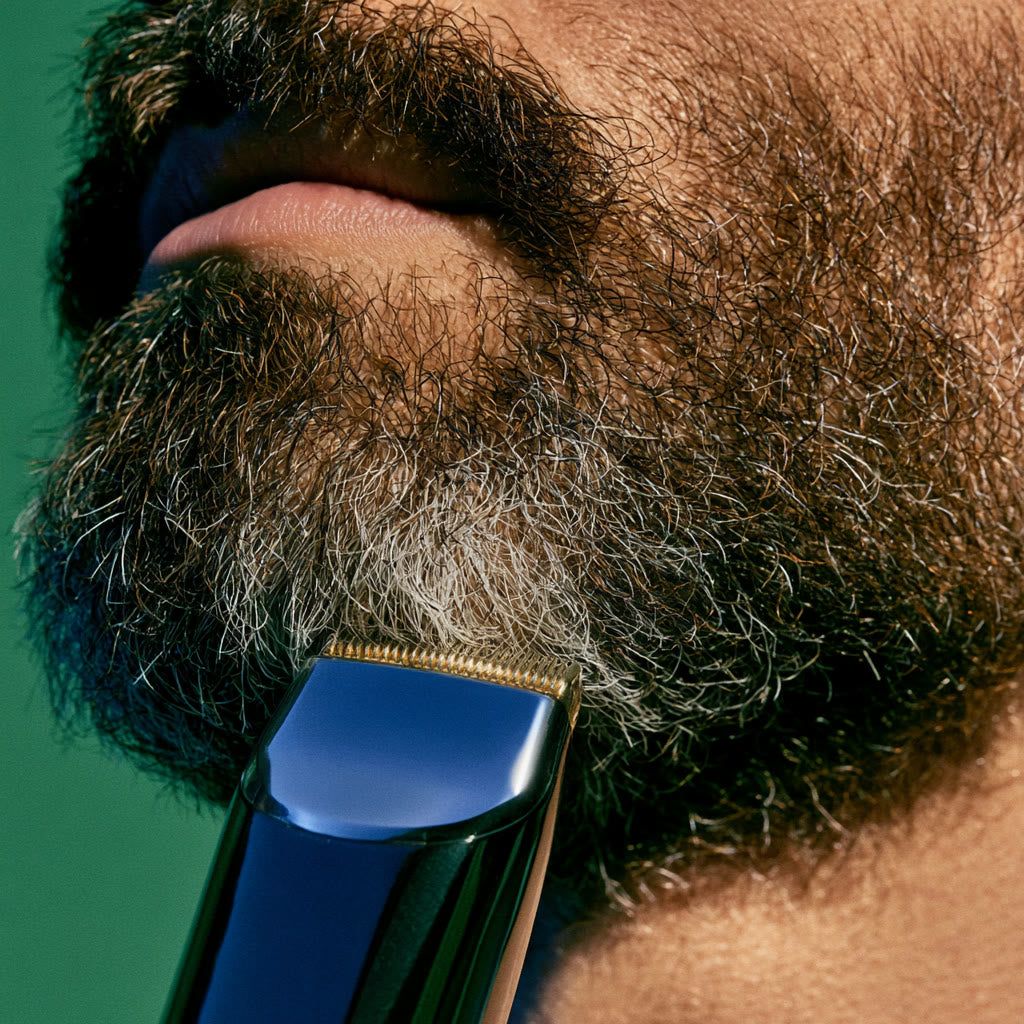 Coupe precise de la barbe avec le Kosa One